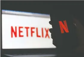  ?? OLIVIER DOULIERY / AFP VIA GETTY IMAGES ?? Bill C-10, the controvers­ial and complex bill to regulate online platforms such as Netflix, has not been studied yet by senators, and sources say
there is no appetite in the chamber to rush it through.