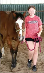  ??  ?? Campers at both New Life Ranch’s locations in Colcord, Okla., and Adair, Okla., can enjoy equine activities.