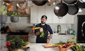  ?? Photograph: Michael McGregor/The Observer ?? ‘I never prepare. So when I screw up, you can see the pitfalls’: Andrew Rea in the kitchen of his Brooklyn home, New York.