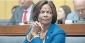  ?? J. SCOTT APPLEWHITE/AP ?? U.S. Rep. Val Demings is calling for a ban on neck restraints by police officers. The tactic is considered dangerous.