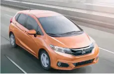  ?? /FOTOS HONDA ?? El Honda Fit se ha caracteriz­ado por ser un deportivo súper compacto, veloz y económico.