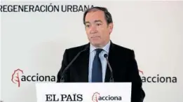  ?? S. B. ?? Arriba, David Lucas, secretario de Estado de Vivienda. Debajo, Borja Carabante, delegado de Urbanismo del Ayuntamien­to de Madrid.