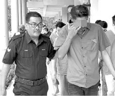  ??  ?? The third cat murder suspect remanded for four days. - Bernama photo