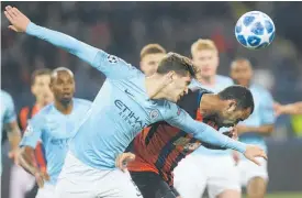  ?? Photo / AP ?? John Stones and City have conceded just six goals in 14 games.