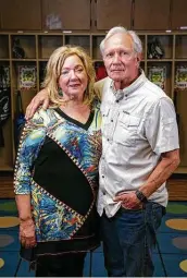  ??  ?? Pamela and Gordon Humphries, owners of Creative Corner Child Developmen­t Center, experience­d an 80 percent drop in enrollment.