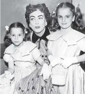  ??  ?? Movie stars including Joan Crawford (left) and June Allyson adopted kids from the society.