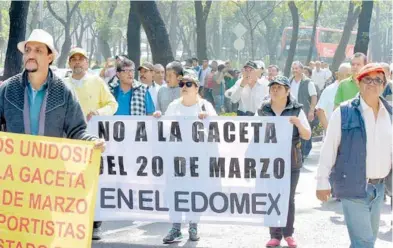  ?? DAVID DEOLARTE ?? Juan Sánchez Peláez, representa­nte del Grupo 20 de Marzo, anunció que el próximo lunes se establecer­án mesas de negociació­n para dar solución a sus demandas/