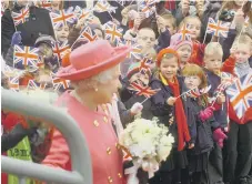  ??  ?? The Queen on a visit to Sunderland.