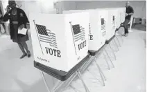  ?? GETTY ?? Some Florida legislator­s are determined to weaken the ability of voters to change the state’s constituti­on. Voters need to stand up for themselves and their right to have a say in government.