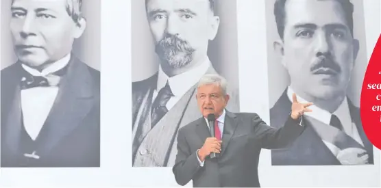  ??  ?? Andrés Manuel López Obrador, presidente electo de la República/cortesía