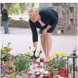  ?? FOTO: DPA ?? Familienmi­nisterin Franziska Giffey am Tatort in Chemnitz.