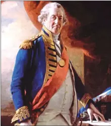  ??  ?? FULL GLORY: Sir Henry Raeburn’s painting of Admiral Duncan