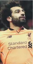  ??  ?? Liverpool hero Mo Salah.