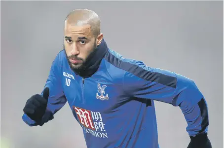  ??  ?? Andros Townsend last night