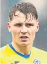  ??  ?? Young Saints defender Jason Kerr won praise for his Dens display.