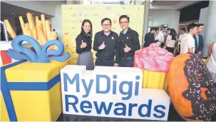  ??  ?? TERBAHARU: MyDigi Rewards boleh didapati secara eksklusif melalui aplikasi MyDigi.