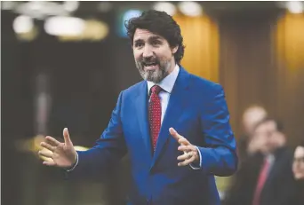  ?? - La Presse canadienne: Sean Kilpatrick ?? Le premier ministre Justin Trudeau