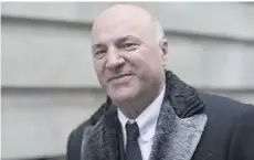  ?? CHRIS YOUNG/ THE CANADIAN PRESS/ FILES ?? Kevin O’Leary is running against 13 other candidates to become the next federal Conservati­ve leader.