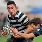  ??  ?? Isaiah Punivai mesmerised opponents while playing for St Kentigern this year, left, after previously starring for Christ’s College in Christchur­ch, right.