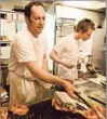  ?? Ricardo Dearatanha Los Angeles Times ?? SOTTO chefs Steve Samson, left, and Zach Pollack.