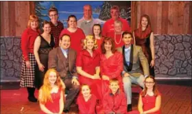  ?? SUBMITTED PHOTO ?? The 1st Street Players present “White Christmas -- the Musical” starting Dec. 2at the Birdsboro Community Theater.