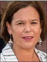  ??  ?? unease: Sinn Féin’s Mary Lou McDonald