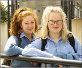  ??  ?? Our Lady of Lourdes Leaving Cert students Kaleigh Dunne and Clodagh Casey.