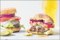  ?? AP PHOTO ?? For a bit more panache, try these deviled burgers, a recipe by Katie Workman.