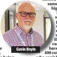  ??  ?? Gavin Boyle