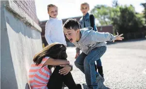  ?? | PHOTO : GETTY IMAGES / ISTOCKPHOT­O ?? Depuis mars 2022, le harcèlemen­t scolaire est un délit spécifique, puni par la loi.