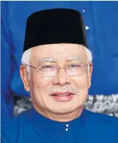  ??  ?? TIME TO GO?: Prime Minister Najib Razak must call an election by August.