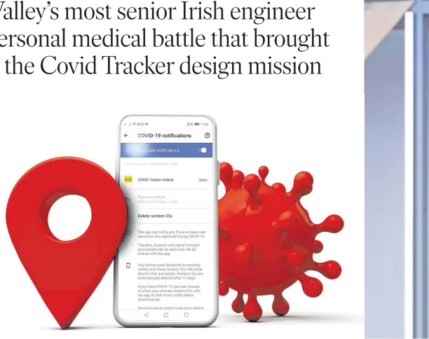  ??  ?? Mercy mission: Google’s Android engineerin­g chief Dave Burke worked on the Covid contact tracing app