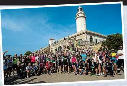  ?? ?? cycling trips: Participan­ts at one of Stephen Roche’s cycling holiday camps