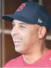  ??  ?? Alex Cora, mánager Boston