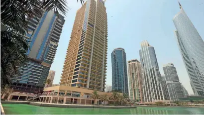  ??  ?? Rent declines appear to be most prevalent in smaller apartments in Dubai. Studio rents decreased by 6 per cent.