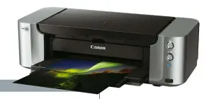  ??  ?? The Canon PIXMA Pro-100s is currently our favourite pro-grade A3+ photo inkjet printer. It delivers quality on glossy and lustre papers to make for beautiful visuals