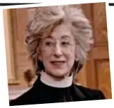  ?? ?? Christian role: Dame Maureen Lipman in The Vicar Of Dibley