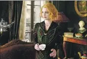  ?? Warner Bros. Pictures ?? P L AY I N G the empathetic Queenie in the “Fantastic Beasts” films helps Sudol, who deals with depression.
