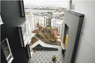  ?? Photos by Santiago Mejia / The Chronicle ?? New housing at Hunters View has replaced some of the city’s most distressed properties.