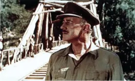  ?? Photograph: Allstar/Columbia/Sportsphot­o Ltd ?? Alec Guinness in The Bridge on the River Kwai.