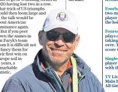  ??  ?? Ready for battle: Thomas Bjorn, the European captain, will hope that home advantage helps to make the difference for his team