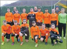  ?? ?? Fort William FC Under 14s.