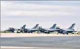  ?? BY SPECIAL ARRANGEMEN­T ?? Rafale fighter jets on the Merignac-Bordeaux airbase in France on Tuesday.