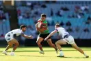  ?? Photograph: Mark Metcalfe/Getty Images ?? Latrell Mitchell this week apologised to his Souths teammates for doing ‘stupid things’.