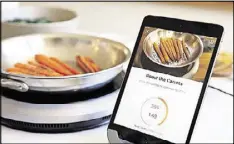  ?? CONTRIBUTE­D BY HESTAN ?? Using Bluetooth technology and embedded sensors, the Hestan Cue includes a smart saute pan, induction burner and recipe app to assist you.