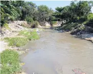  ?? CORTESÍA ?? Arroyo de San José de Saco que será intervenid­o.