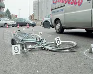  ?? (foto archivio) ?? Schianto Vittima una ciclista