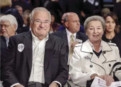  ?? AFP ?? LINCOLN: In this Oct 2, 2014 photo, Joe and Marlene Ricketts, parents of Republican gubernator­ial candidate Pete Ricketts, attend a political debate. —