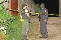  ??  ?? Reo. En El Refugio, Ahuachapán, un pandillero que el año pasado había salido de un centro penal fue asesinado ayer.