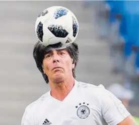  ?? AFP ?? El contrato de Joachim Löw para dirigir la selección alemana finaliza en la Copa Mundial de Catar 2022.